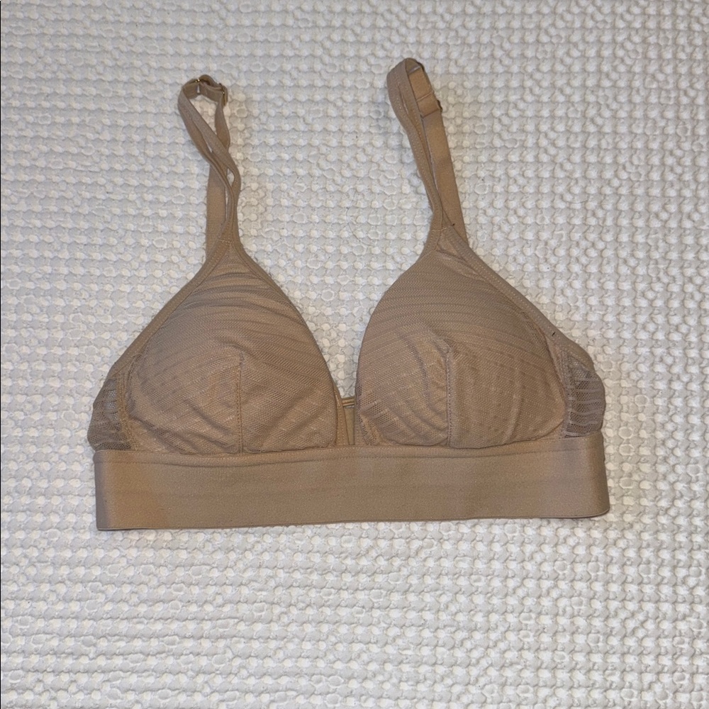 Lively All You nude mesh adjustable bra bralette size small - Picture 3 of 5